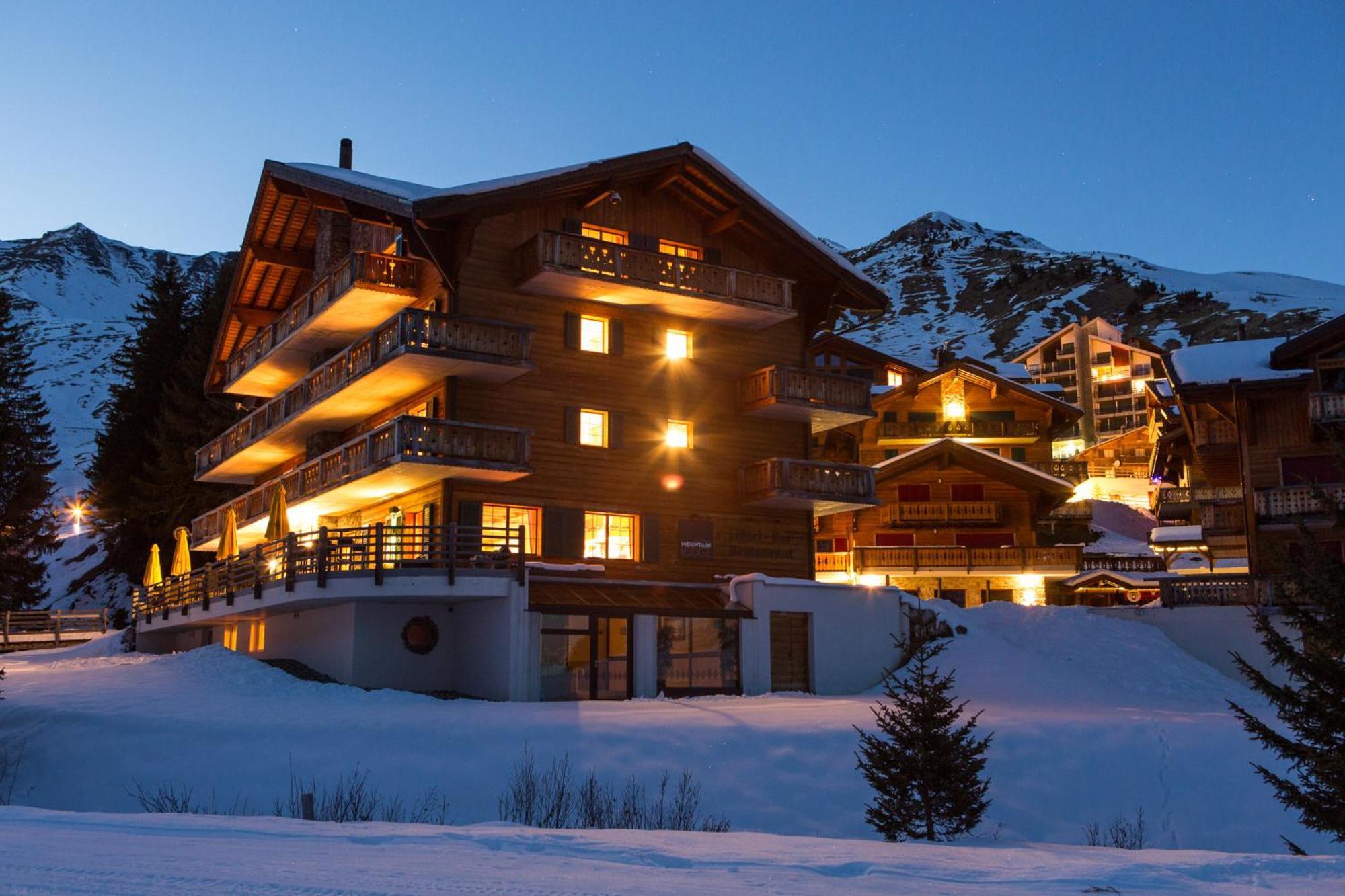 Mountain Lodge, Ле-Крозе Экстерьер фото