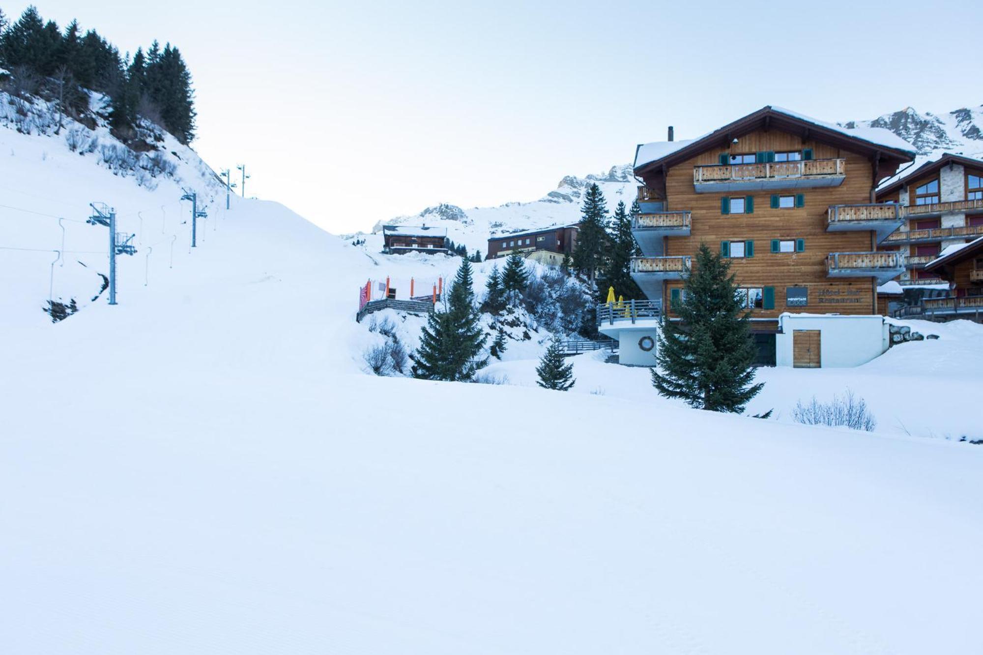 Mountain Lodge, Ле-Крозе Экстерьер фото